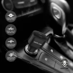 شارژر فندکی دو پورت گرین لاین 45w - Image 4